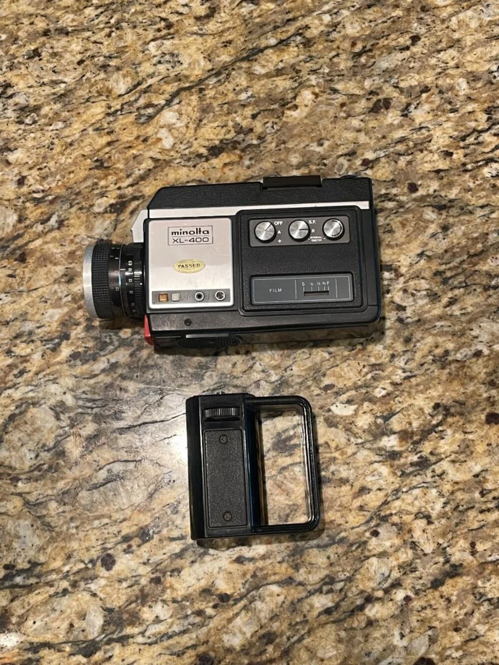 Vintage Minolta XL-400 Super 8 film camera
